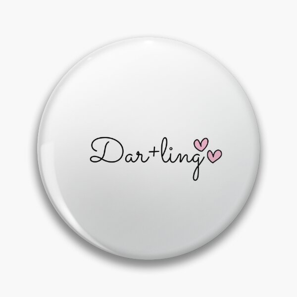 Item preview, "Dar+ling" by seventeen designed and sold by ArtClicks.