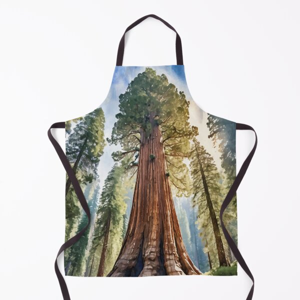 Item preview, General Sherman Sequoia National Park California Watercolor designed and sold by Magnolia Valley Art.