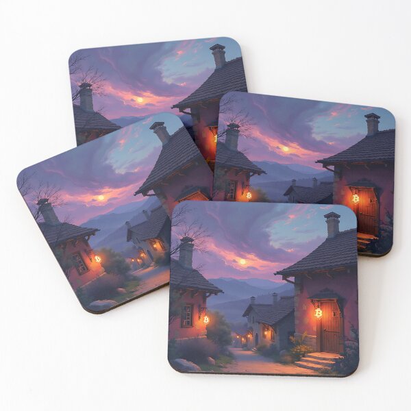 Item preview, Bitcoin Aurora Lights of the Crypto Era designed and sold by RadDeck.