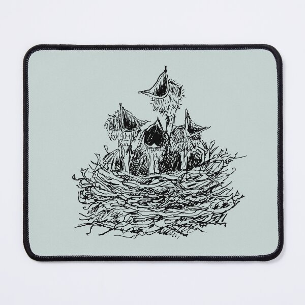 Item preview, Baby birds in a nest designed and sold by GothicByNature.