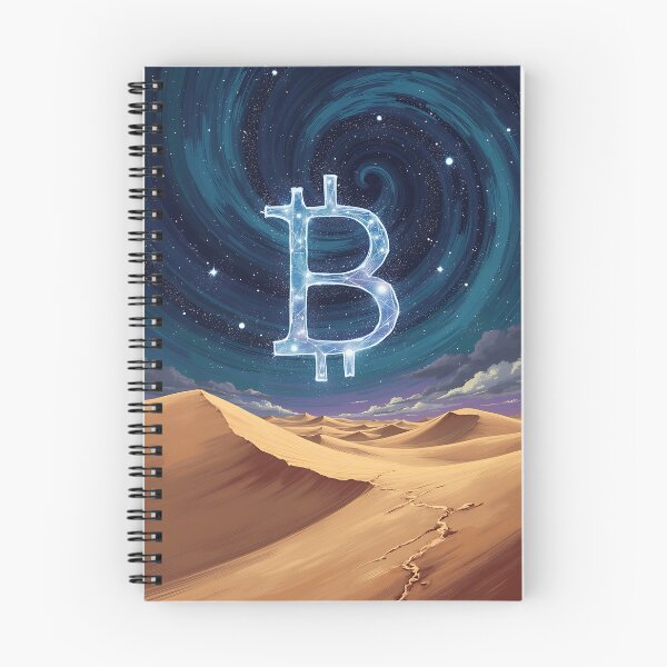 Item preview, Bitcoin Orbit Circling Digital Prosperity designed and sold by RadDeck.