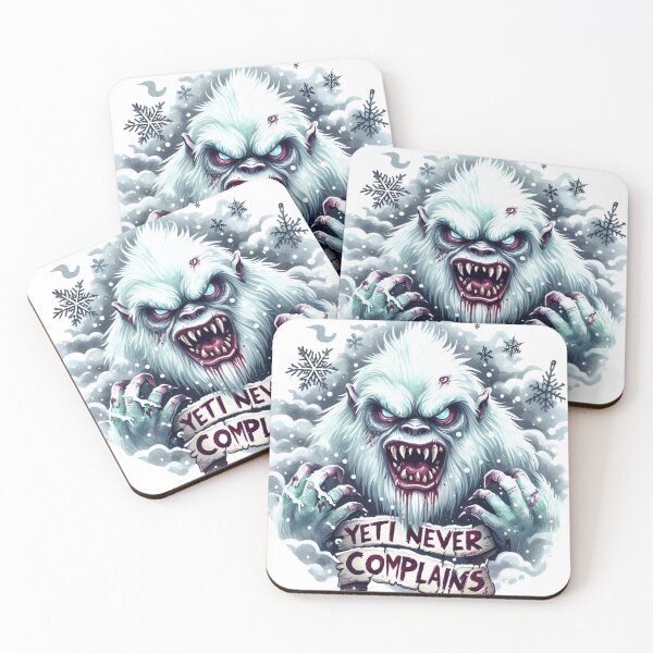 Item preview, Yeti Never Complains designed and sold by maximinano100k.