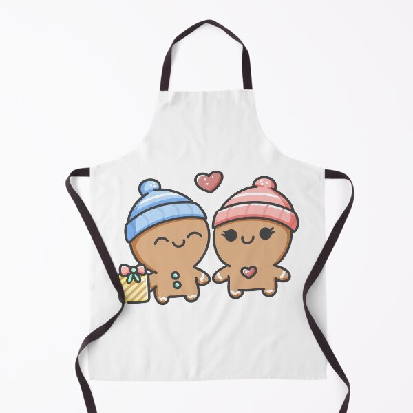 Item preview, Cute Christmas Gingerbread Couple designed and sold by ArtOfPunii.