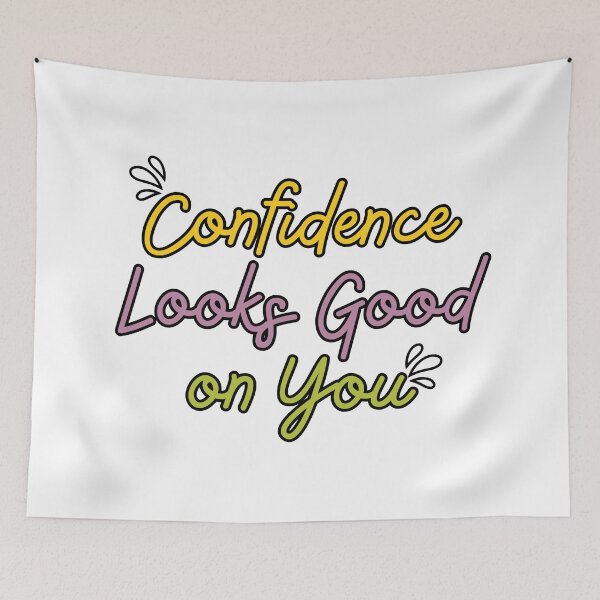 Item preview, Confidence looks good on you designed and sold by Nikki Krishna.