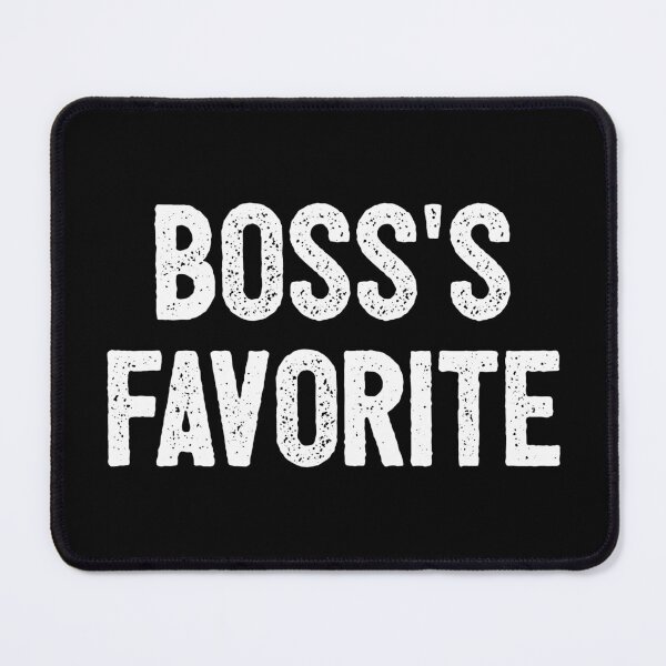 Item preview, Boss's Favorite - Funny Coworker Gift designed and sold by crenaviolena.