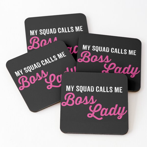 Item preview, My Squad Calls Me Boss Lady - Funny Lady Boss Gift designed and sold by crenaviolena.