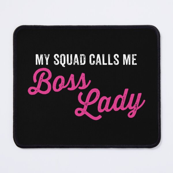 Item preview, My Squad Calls Me Boss Lady - Funny Lady Boss Gift designed and sold by crenaviolena.