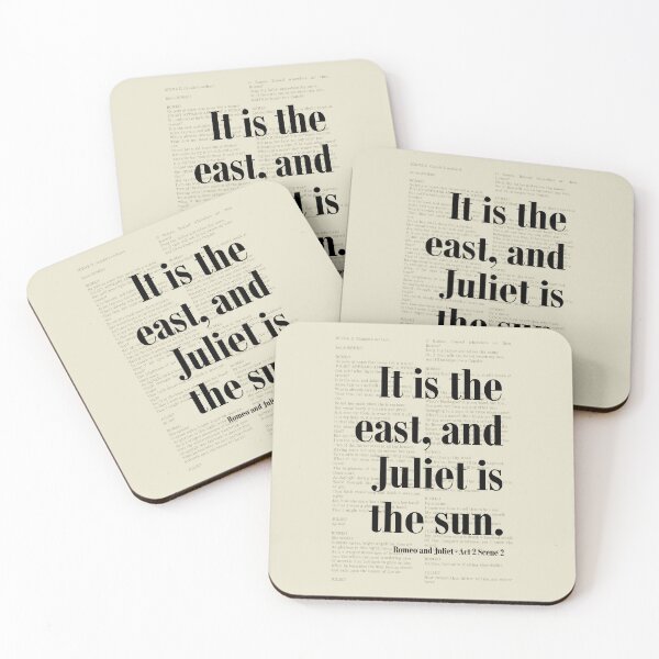 Item preview, Romeo and Juliet Quote William Shakespeare Art designed and sold by kakarikihill.