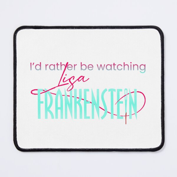 Item preview, I'd rather be watching Lisa Frankenstein (2024) designed and sold by sapphostickers.
