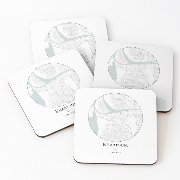 Item preview, Topography of Khartoum designed and sold by JohnnysHeath.