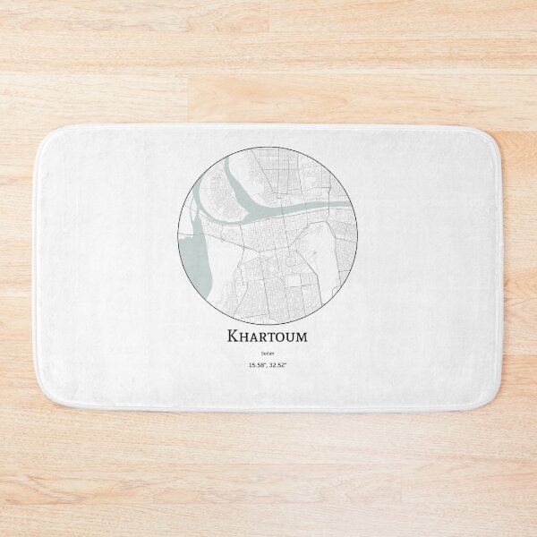 Item preview, Topography of Khartoum designed and sold by JohnnysHeath.