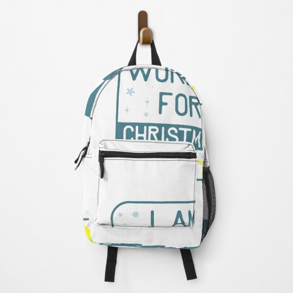 Item preview, I Am Working for Christmas Break - Fun Holiday Design designed and sold by JMDesignHub.