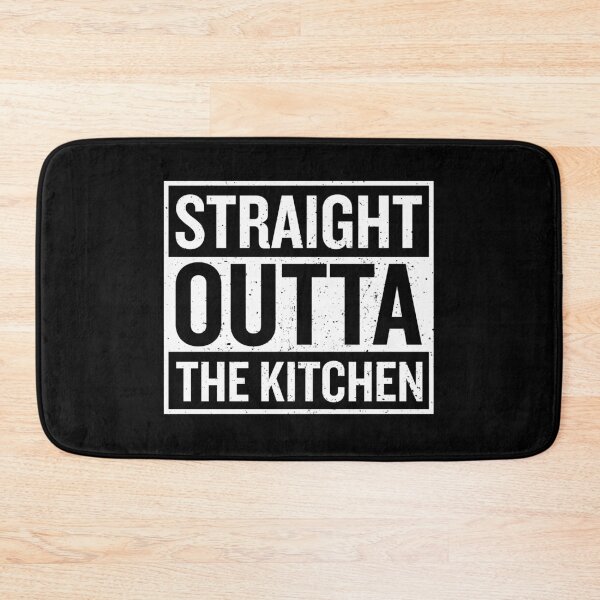 Item preview, Straight Outta The Kitchen - Funny Chef Quote designed and sold by zhilwahesani.