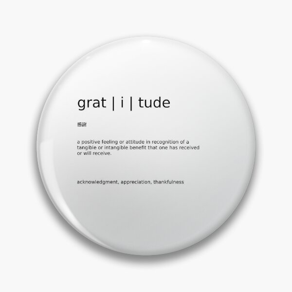 Item preview, gratitude designed and sold by JohnnysHeath.
