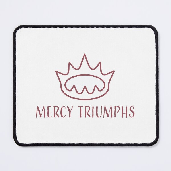 Item preview, Christian Quote - Mercy Triumphs  designed and sold by CrossCrafted.