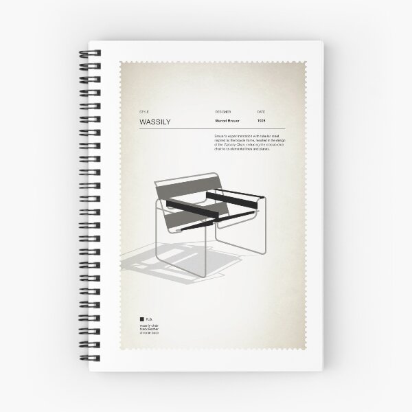 Item preview, Wassily Chair Minimalist Art designed and sold by SurfolioPrints.