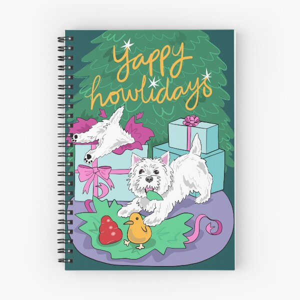 Item preview, Yappy Howlidays 2024 designed and sold by Michelle Phong.