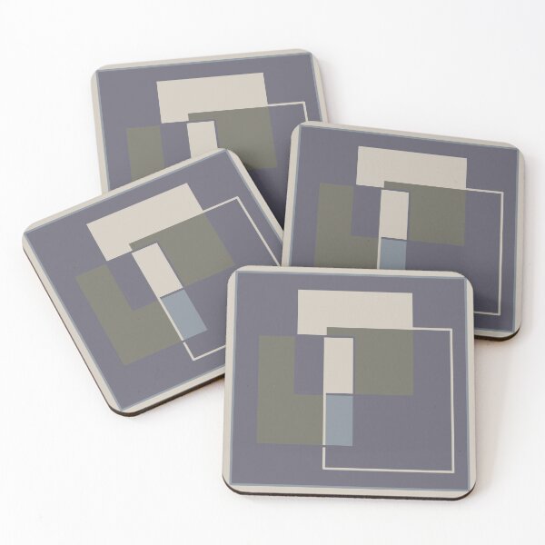Item preview, Earthtones, overlapping boxes, EZonTHEi designed and sold by EZonThei.