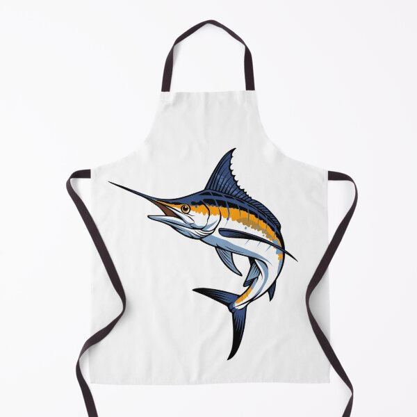Item preview, Marlin Jumping Vector Art - Bold and Natural Marine Design designed and sold by UrbanPopDesigns.