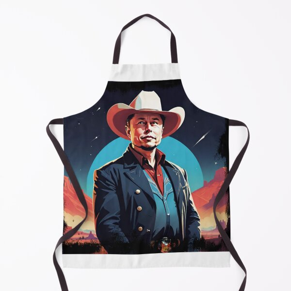 Item preview, Cowboy Elon Musk designed and sold by FreedomandGlory.
