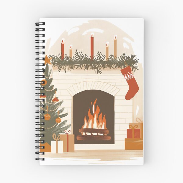 Item preview, Christmas Fireplace Scene designed and sold by Amit A.