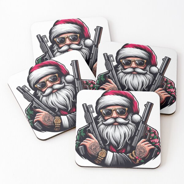 Item preview, Santa Claus with guns designed and sold by Salimgor Hangaround Music.