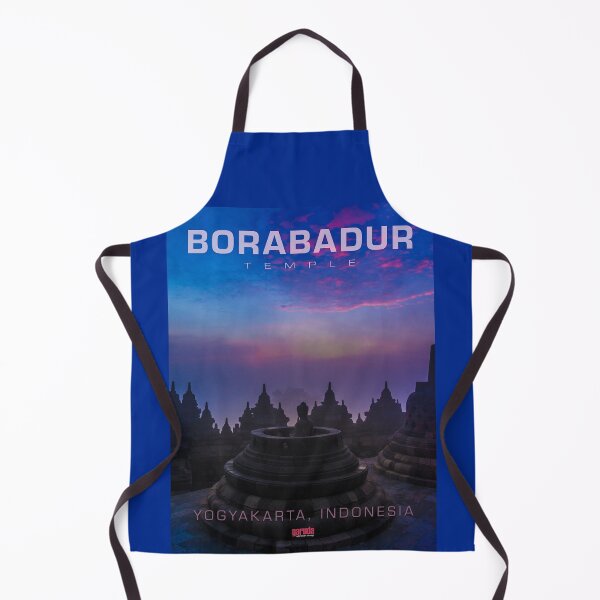 Item preview, Borabadur Temple Travel Poster designed and sold by travelwitheric.