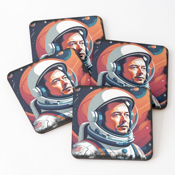 Item preview, Astronaut Elon Musk  designed and sold by FreedomandGlory.