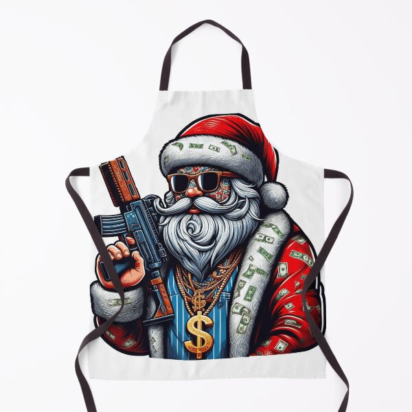 Item preview, Gangster Santa Claus with AK 47 designed and sold by Salimgor Hangaround Music.