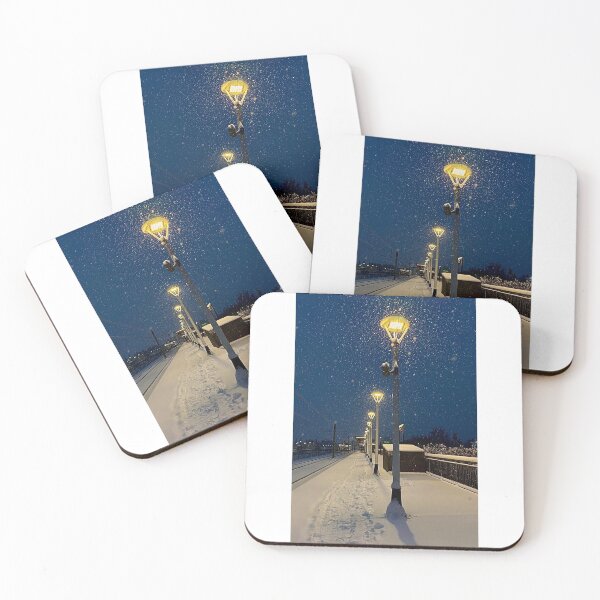 Item preview, Beautiful winter aesthetic street lights❄️?️? designed and sold by mariaalves16.