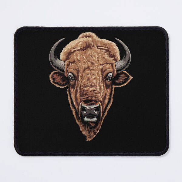 Artikelvorschau, Majestätisches Bisonkopf-Design – mutige und natürliche Kunst entworfen und verkauft von UrbanPopDesigns.