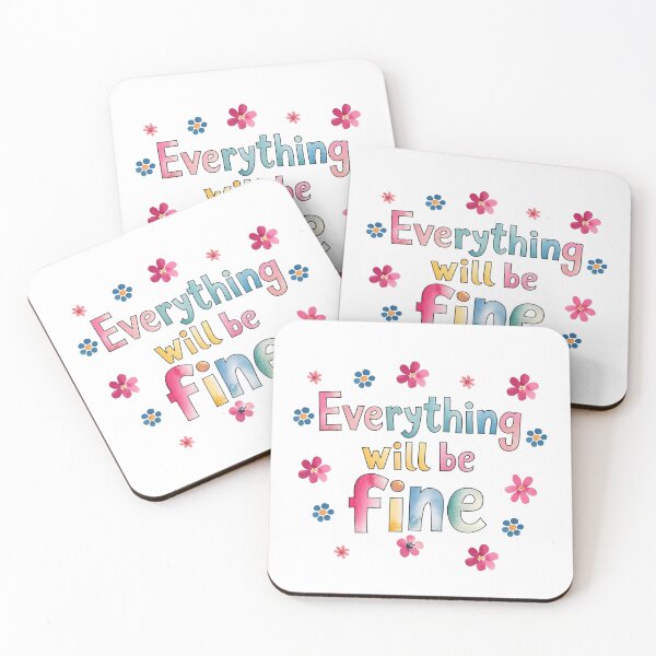 Item preview, Everything will be fine designed and sold by nimmitrends.