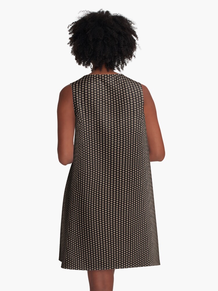 Thumbnail 3 of 4, A-Line Dress, Under all the stars we getting fonder designed and sold by angierapsto.