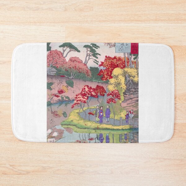 Item preview, Autumn Serenity: A Scenic Stroll by Kobayashi Kiyochika designed and sold by Kina-design.