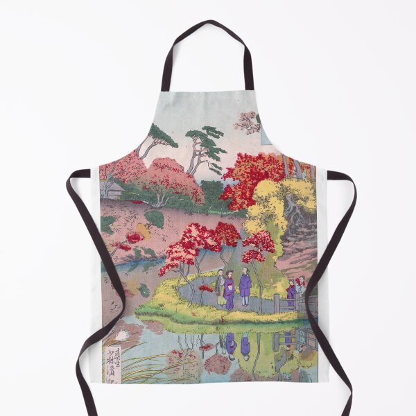 Item preview, Autumn Serenity: A Scenic Stroll by Kobayashi Kiyochika designed and sold by Kina-design.