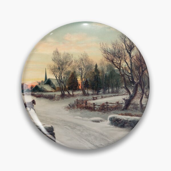 Item preview, Christmas Morn (ca. 1880) by W. C. Bauer designed and sold by PureVintageLove.