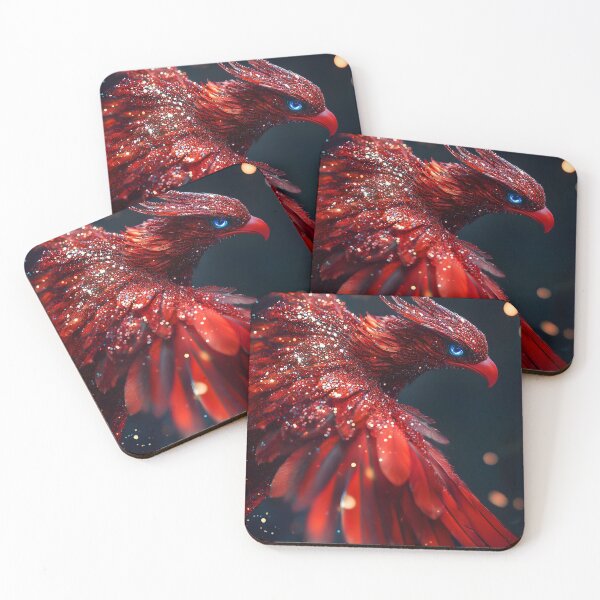Item preview, red phoenix: airborne designed and sold by Rhea Silvia Will.