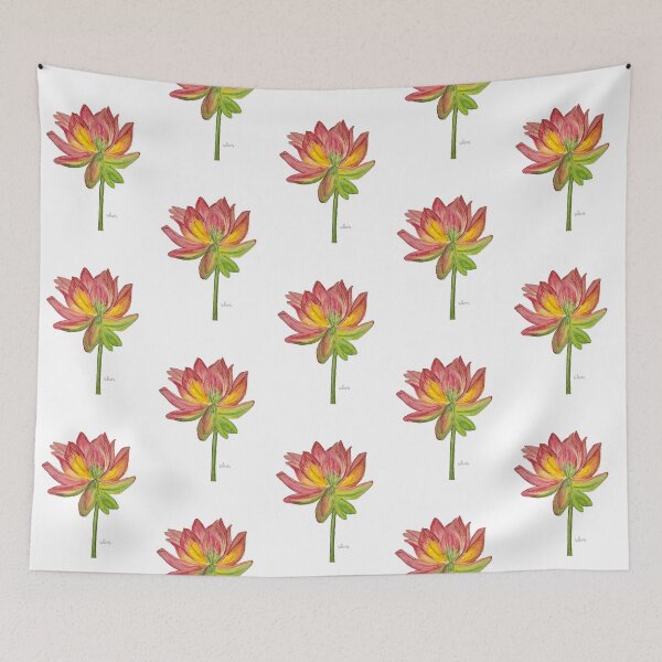 Item preview, Flower Lotus 111824 designed and sold by mandalafractal.