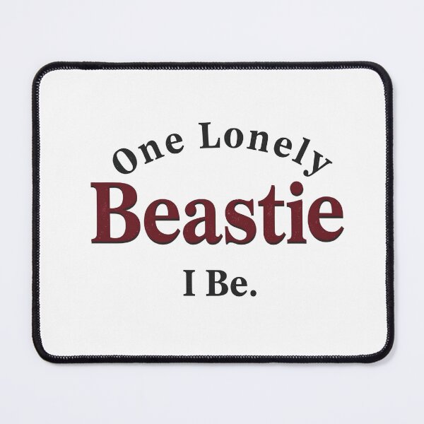 Item preview, One Lonely Beastie I Be | Rap Lyrics designed and sold by svarupa.