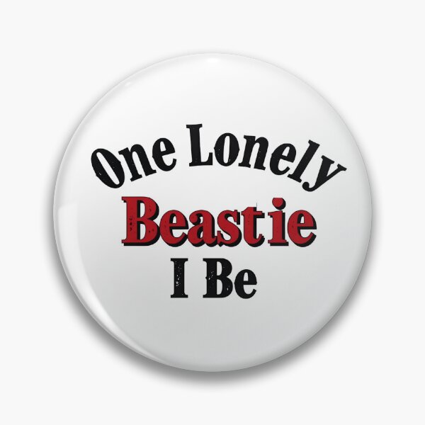Item preview, One Lonely Beastie I Be | Rap Lyrics designed and sold by svarupa.