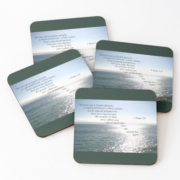 Item preview, Ocean, Sky, Darkness, and Light 1 Peter 2:9 designed and sold by JoyousArt4u.