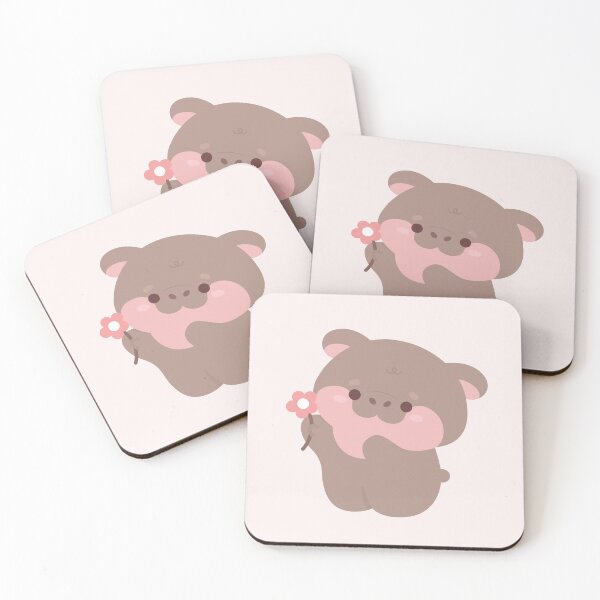 Item preview, Romantic Moo Deng Hippo  designed and sold by theladyernestember.