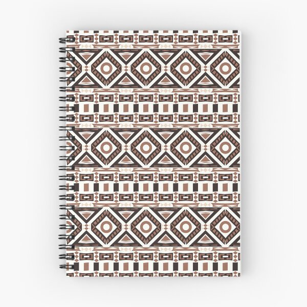 Item preview, Brown And White African Mud Cloth pattern designed and sold by Tamas Das.