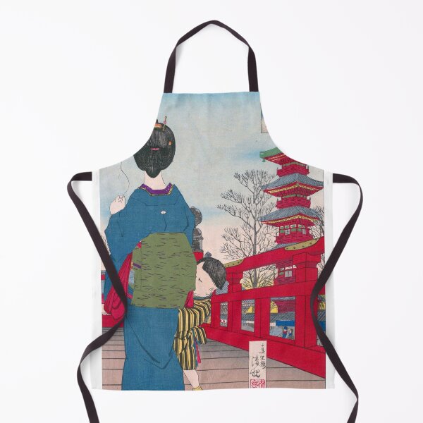 Item preview, A walk through Sensoji Temple by Kobayashi Kiyochika designed and sold by Kina-design.