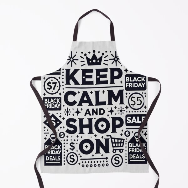 Item preview, Black Friday Sale- Keep Calm and Shop On designed and sold by Rajasekar.