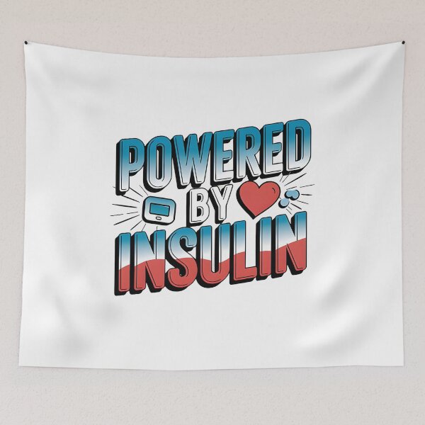 Item preview, Powered by insulin designed and sold by Dilwish5.