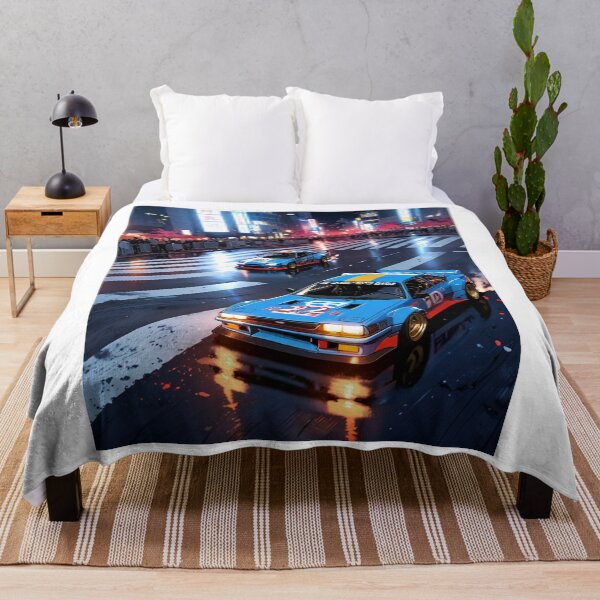 Item preview, JDM, Car, Japan, Style, 90s, Tokyo, Shibuya, Japanese, Drift Car, Cherry Blossom, Japanese, Anime, night time, designed and sold by tshirtart2024.