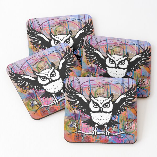 Item preview, Owl Graffiti  designed and sold by ViaARTfactory.