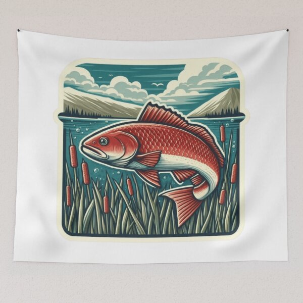 Item preview, Redfish designed and sold by StickersRyous.