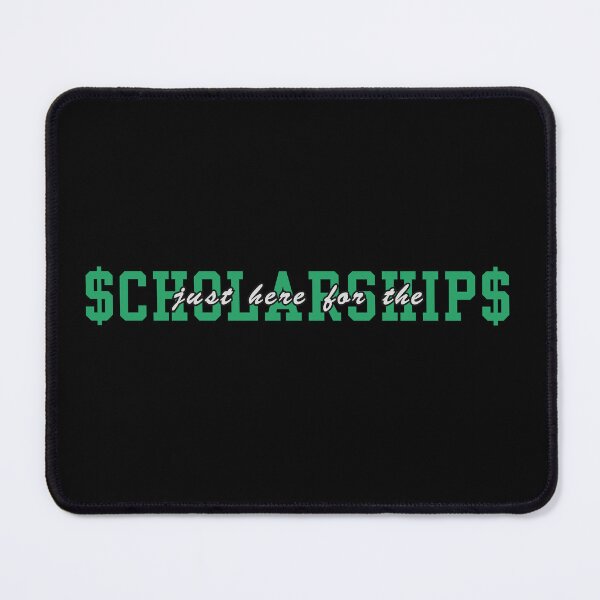 Item preview, Just Here for the Scholarships – Funny College Student designed and sold by DesignDazzles.
